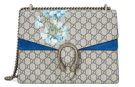 gucci bloom blue purse|Gucci dionysus blooms.